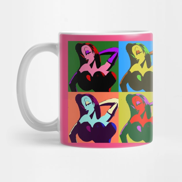 Pop art - Jessica Rabbit by alened